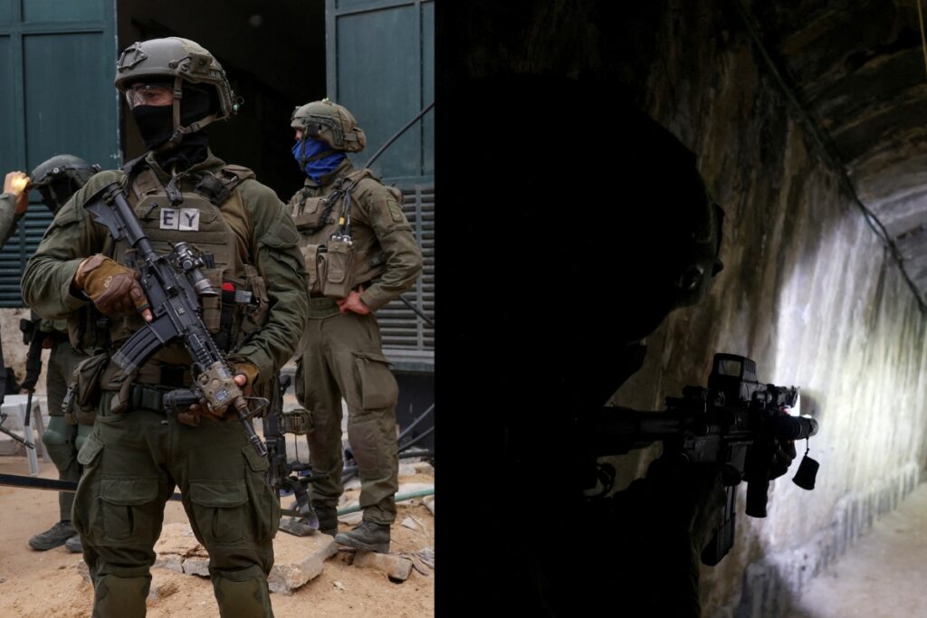 WATCH: Israel Shows Two-Meter-High Hamas Tunnel, 'Terror Facility' Under Gaza Hospital