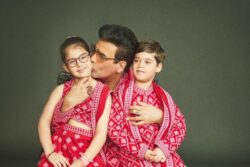 Karan Johar And His 'Anmol Ratan' Yash, Roohi Are Twinning In This Adorable Video