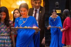 Akshata Murty In Blue Silk Saree Makes For A Picture Perfect Fashion Moment, See Pics