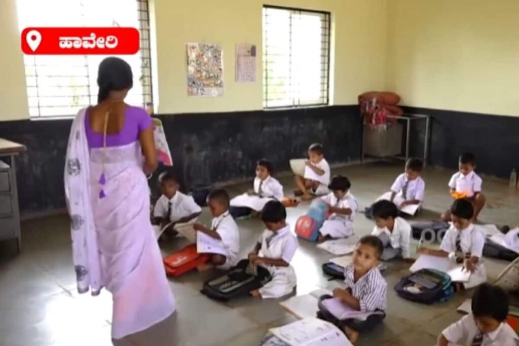 In Karnataka's Haveri, Former Students Unite To Renovate Dilapidated School