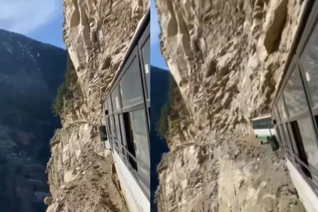 Bus Traveling On Death-Defying Cliff Has Anand Mahindra's Attention: 'Is This True?'