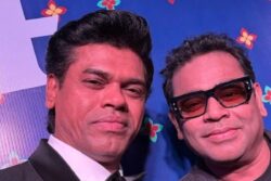IFFI 2023: Gandhi Talks Actor Siddharth Jadhav Drops Selfie With AR Rahman