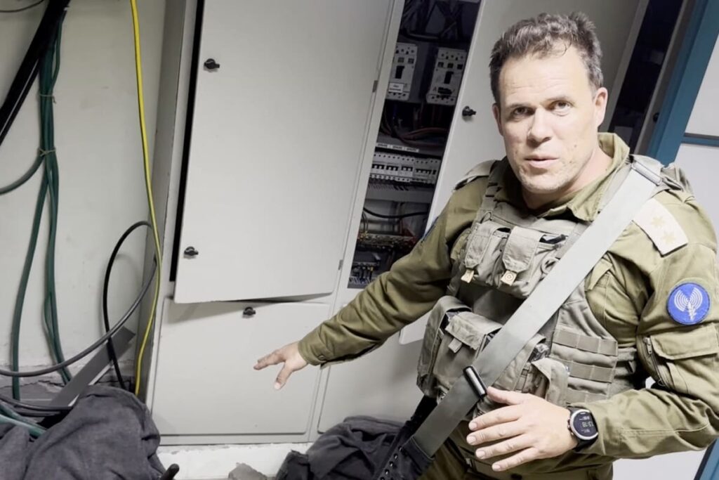 WATCH: Hamas Command Centre, Weapons Found at Gaza Hospital, Israeli Military Says