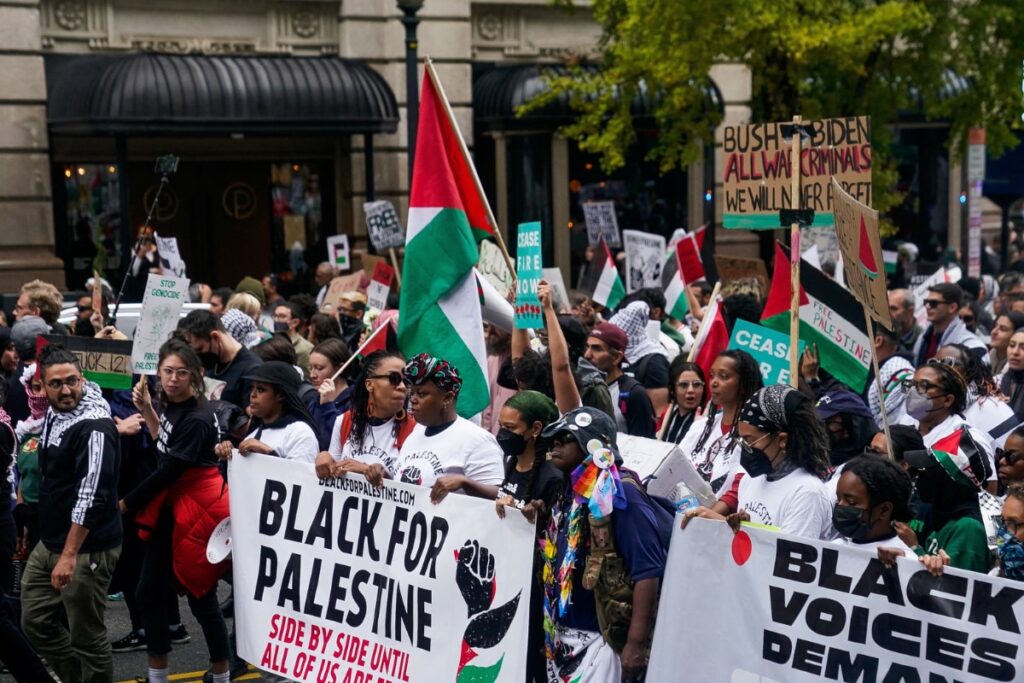 Israel-Hamas War: Protesters Slam Biden at Pro-Palestinian March in Washington