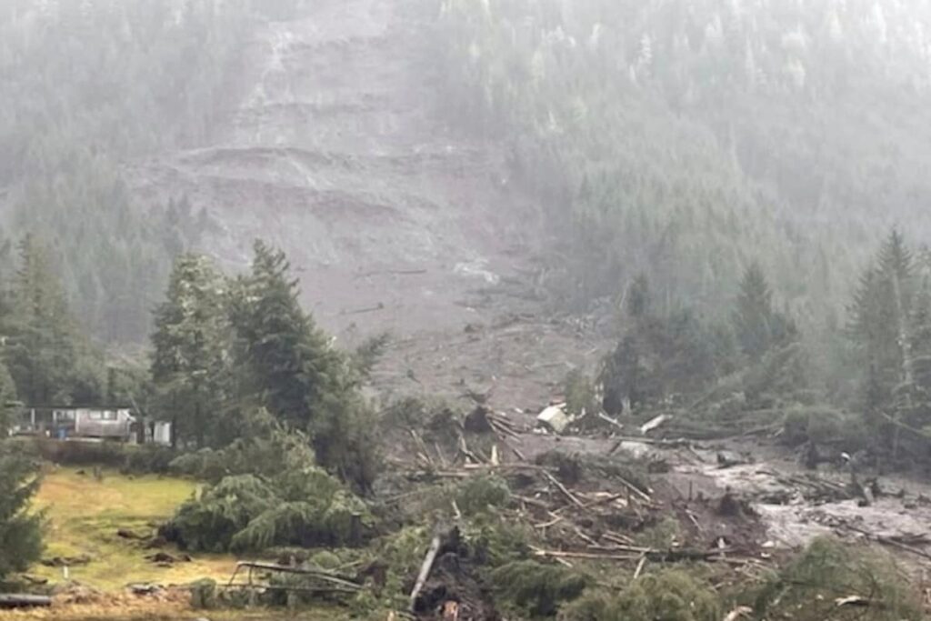 US: Deadly Alaska Landslide Claims One Life, Leaves Five Missing