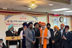 Indian Ambassador Taranjit Sandhu Honoured at US Gurudwara in Long Island