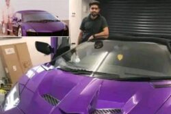Babar Azam's Purple Lamborghini is Reminding Everyone of Ajay Devgn's Magical 'Taarzan' Car
