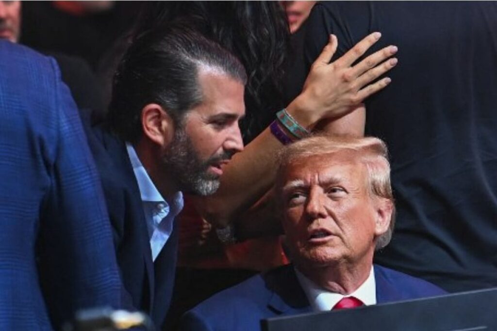 Donald Trump Jr Says 'Not Involved' in Papers at Heart of New York Fraud Case