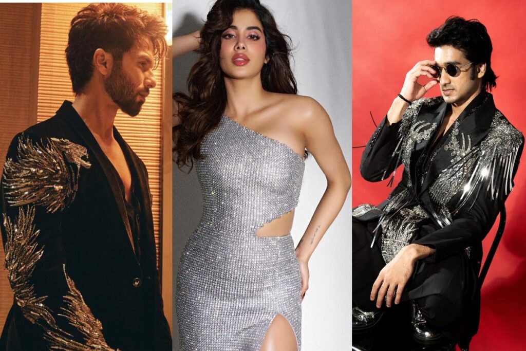 Slayed In Silver: Shahid Kapoor, Janhvi Kapoor and Others Make a Statement in Sterling Outfits