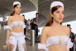 Urfi Javed Gets Brutally Trolled, Netizens Call Her 'Behuda' For Bold White Cut-Out Outfit