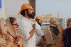 Vicky Kaushal, Meghan Gulzar, Sanya Malhotra Seek Blessing at Golden Temple Ahead of Sam Bahadur Release