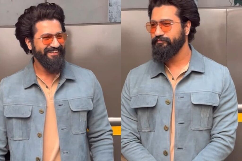 Vicky Kaushal Rocks No-Shave November In A Bearded Look For Sam Bahadur Promotions, Watch