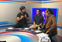 Vicky Kaushal Cheers For India During Live Presentation of Match As He Promotes His Next Sam Bahadur; See Pic