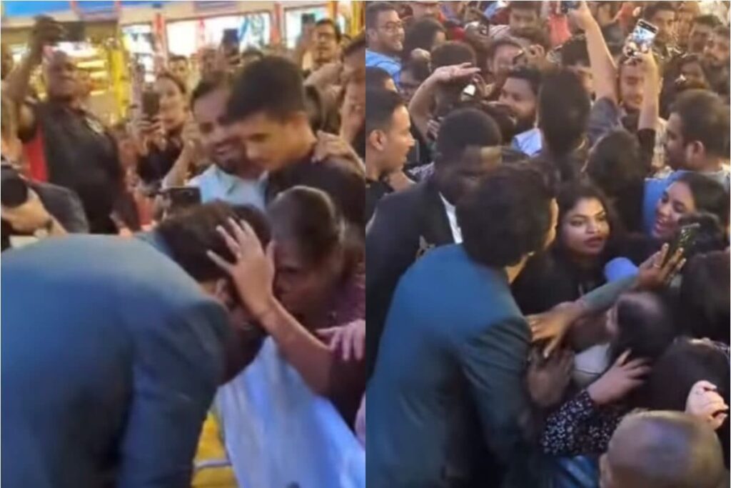 Vicky Kaushal Takes Blessing From Elderly Woman, Interacts With Fans Ahead of Sam Bahadur Release; Watch