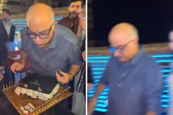 Jackie Shroff, Karan Johar Stun At Boney Kapoor's Birthday Bash