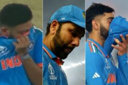 WATCH: Siraj in Tears, Rohit's Head Down, Kohli Hides His Face as India Lose ICC World Cup Final to Australia