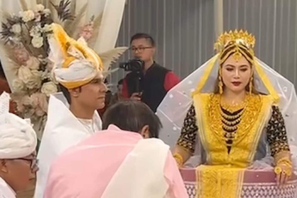 Randeep Hooda - Lin Laishram Wedding: Couple Exude Royalty in Traditional Manipuri Wedding Ensembles