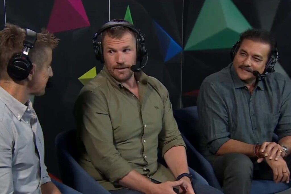 'King of Commentary': Aaron Finch Brands Ravi Shastri Voice of Cricket