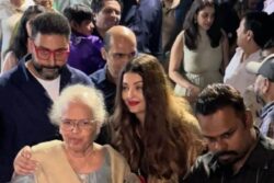 Abhishek Bachchan Holds Aishwarya Rai Close, Helps Her Mother In New Heartwarming Video | Watch