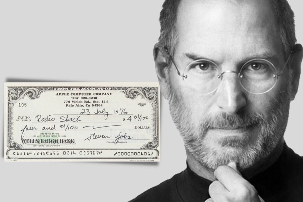 Apple Founder Steve Jobs Signed This Cheque In 1976. Now, It Is On Sale For 21 Lakh