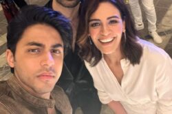 Aryan Khan Clicks RARE Selfie With Mona Singh At The Archies Premiere; Fans Say 'Pic Of The Month'