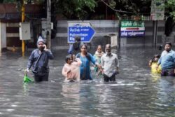 Tamil Nadu Seeks Rs 5,000 Cr Central Assistance as Rains Wreak Havoc in Chennai, Neighbouring Districts