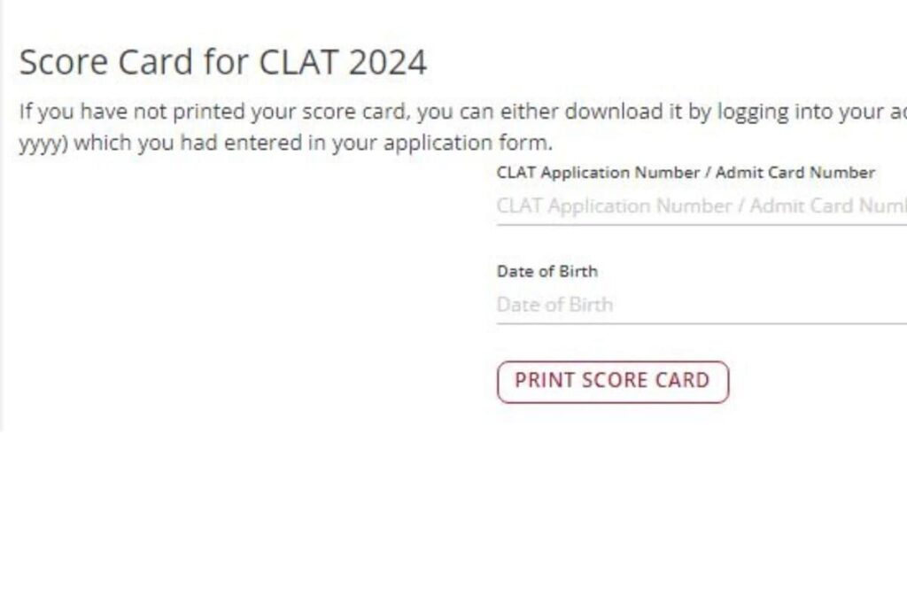 CLAT 2024 Results, Final Answer Key Declared at consortiumofnlus.ac.in