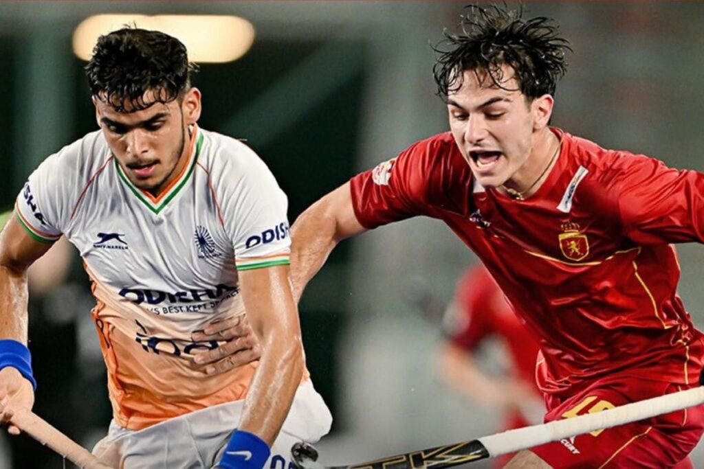 FIH Junior Men's Hockey World Cup: Team India Handed 1-4 Defeat by Spain