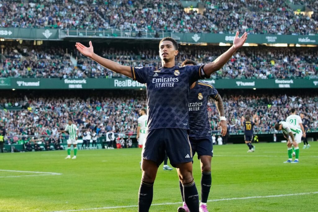 La Liga: Real Madrid Pull off 1-1 Draw at Real Betis as Jude Bellingham Strikes
