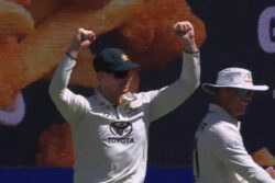WATCH: Steve Smith Celebrates After Picking up Stray Trash During Opening Test Against Pakistan