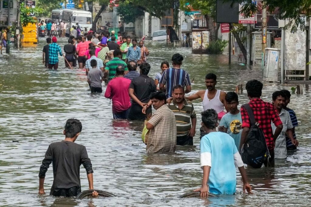Cyclone Michaung Updates: Storm Weakens After Landfall, Odisha & Parts of AP Still on Alert; Chennai Flooded