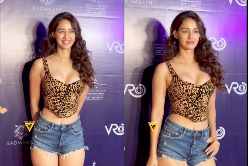 Sexy! Disha Patani Flaunts Her Curves In A Corset Top And Shorts; Watch Hot Video