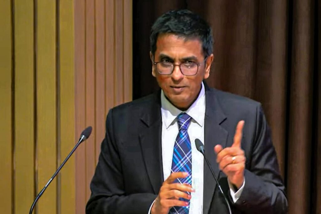 I Am Servant of Law and Constitution: CJI D Y Chandrachud
