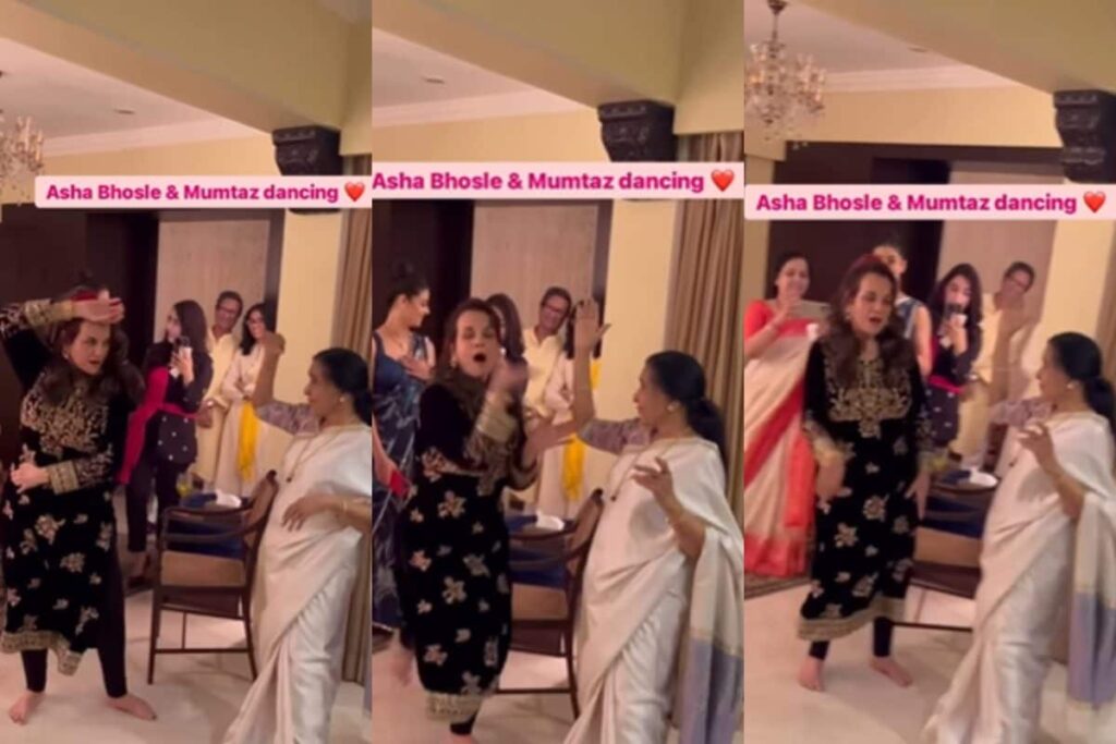 Mumtaz And Asha Bhosle Dance Together On Their 70s Hit Song Koi Sehri Babu, Video Goes Viral