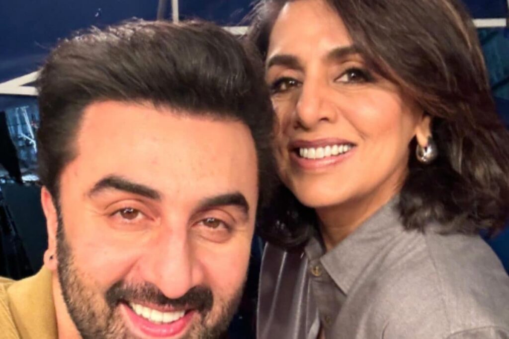 Neetu Kapoor Shares A BTS Photo With Son Ranbir Kapoor On Sets, Calls It The ‘Real Animal Park’