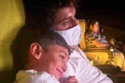 Hi Nanna: Nani's Little Son Arjun Hugs Him As They Watch The Film In Theatres, See Viral Pic