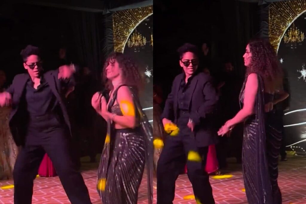 Sanya Malhotra Dances To Shah Rukh Khan’s Chennai Express Song At Sister's Wedding, Watch Viral Video