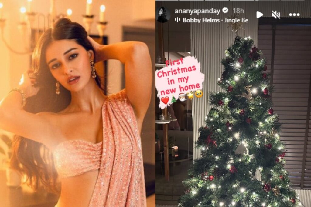 Ananya Panday Gives Fans A Sneak Peek Into Her Christmas Celebrations At Her New Home, See Photo