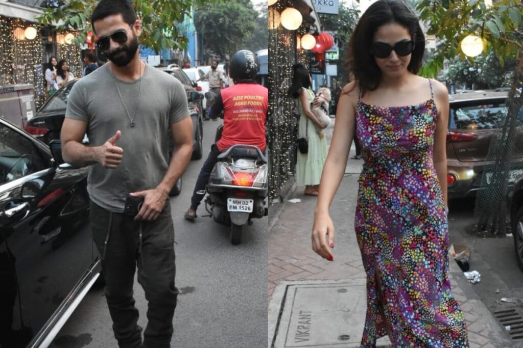 Shahid Kapoor-Mira Rajput Make A Stylish Weekend Appearance At  A Mumbai Hotspot; See Photos