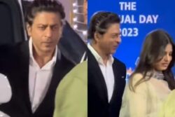 Shah Rukh Khan Joins Gauri, Suhana To Cheer For AbRam At His School Function; Watch