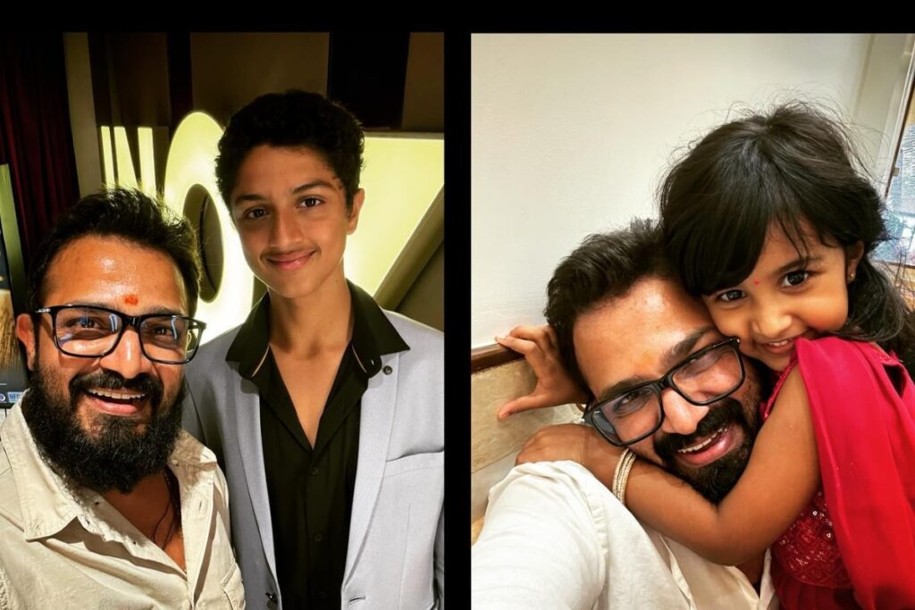 Vijay Raghavendra Shares Pics With Kids, Says 'Only Those Who've Tasted This Joy, Know'