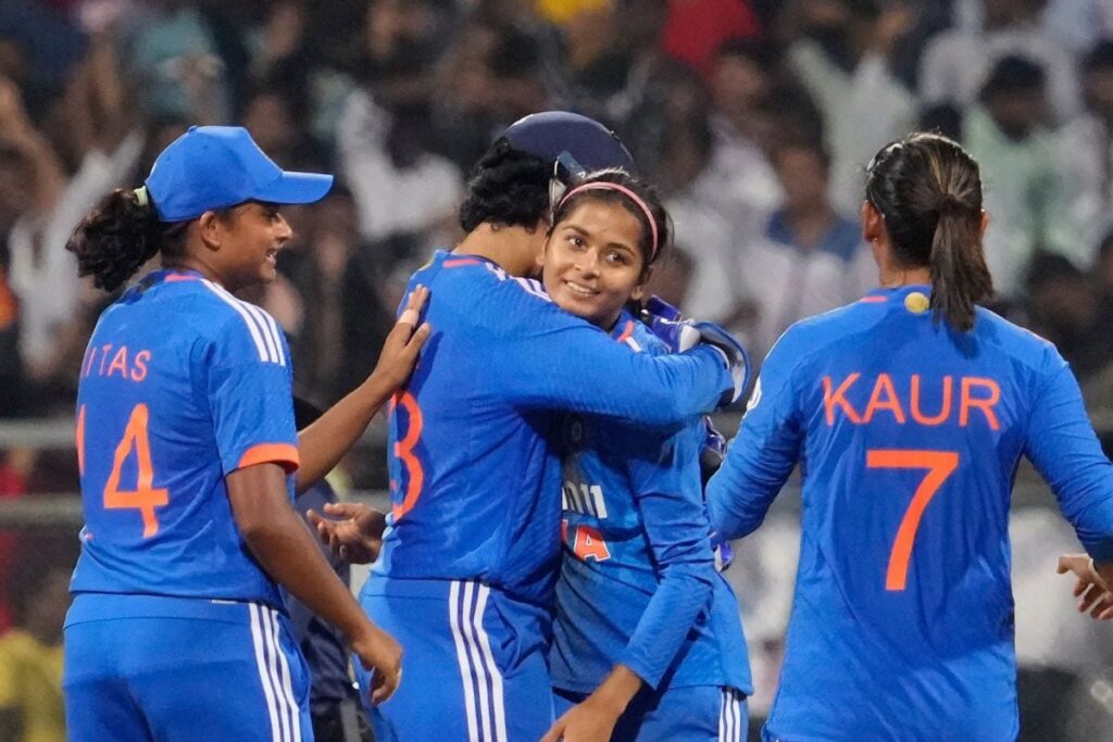 3rd T20I: Shreyanka Patil, Saika Ishaque Spin Web Around England Batters as India Win by 5 Wickets