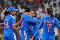 3rd T20I: Shreyanka Patil, Saika Ishaque Spin Web Around England Batters as India Win by 5 Wickets