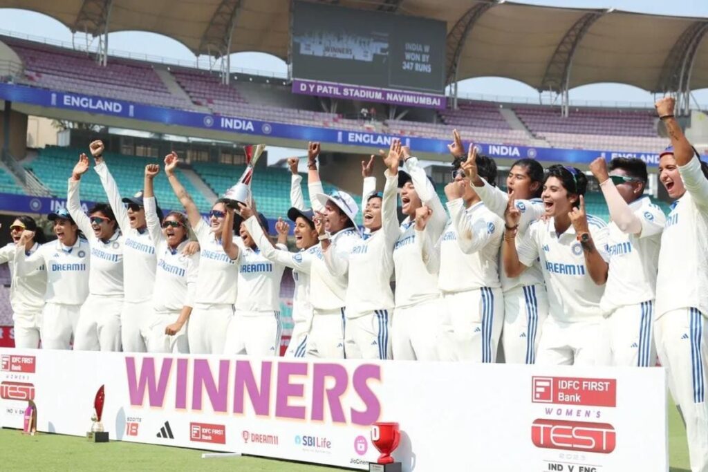 Harmanpreet & Co Break 25-year-old Record, Register Biggest Test Win of the Millenium vs England