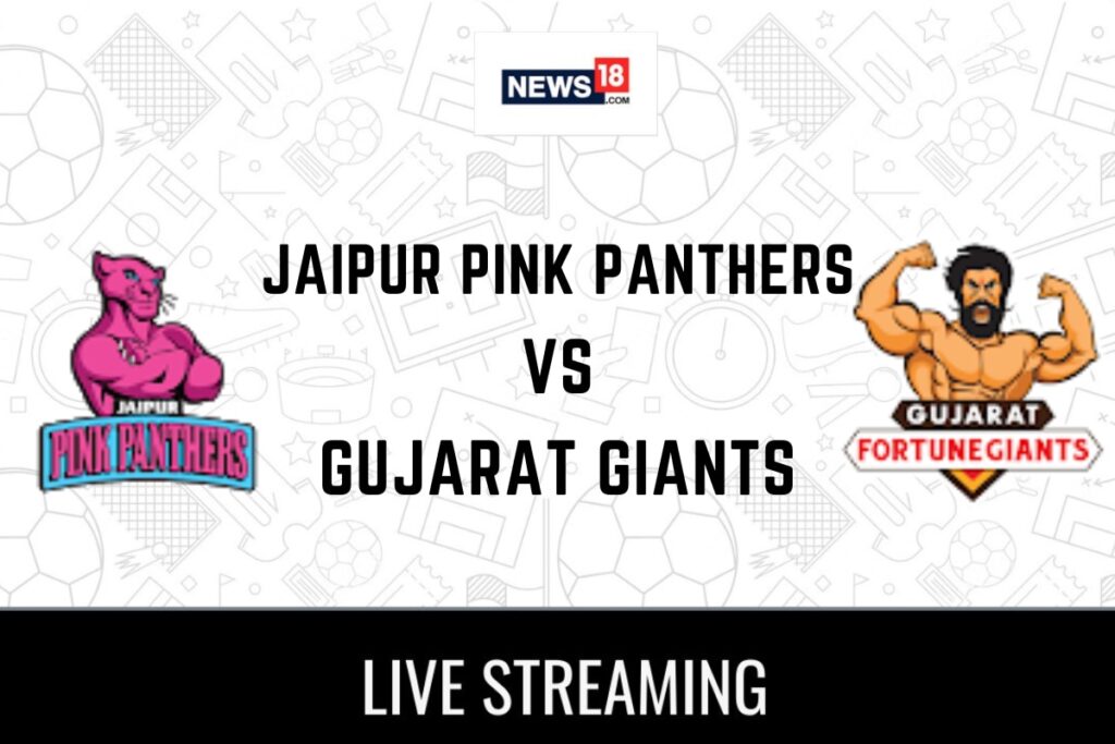 Jaipur Pink Panthers vs Gujarat Giants Live Kabaddi Streaming For Pro Kabaddi League Match: How to Watch JAI vs GUJ Coverage on TV And Online