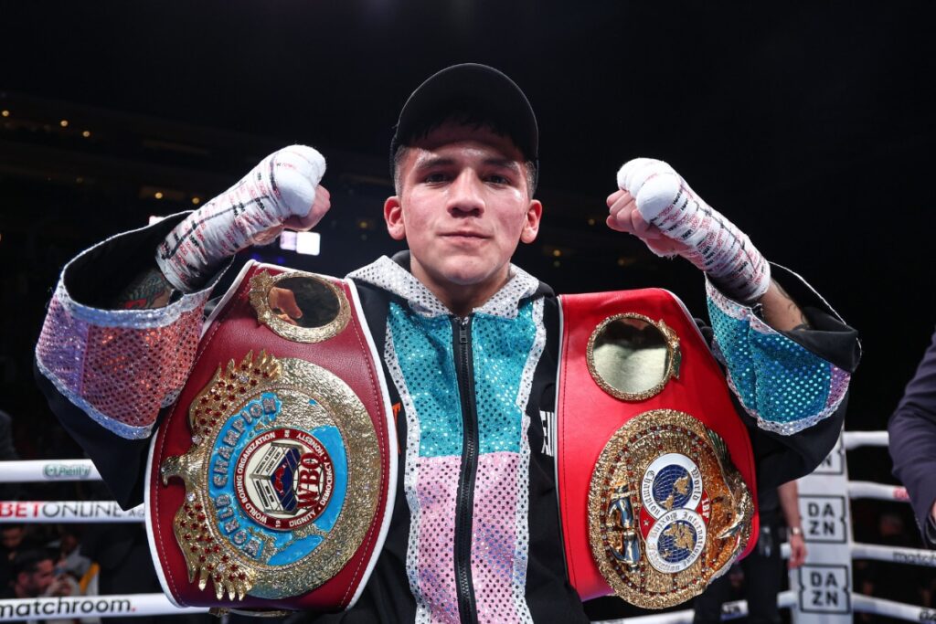 Jesse Rodriguez Stops Sunny Edwards in 9th to Unify WBO, IBF Flyweight World Titles