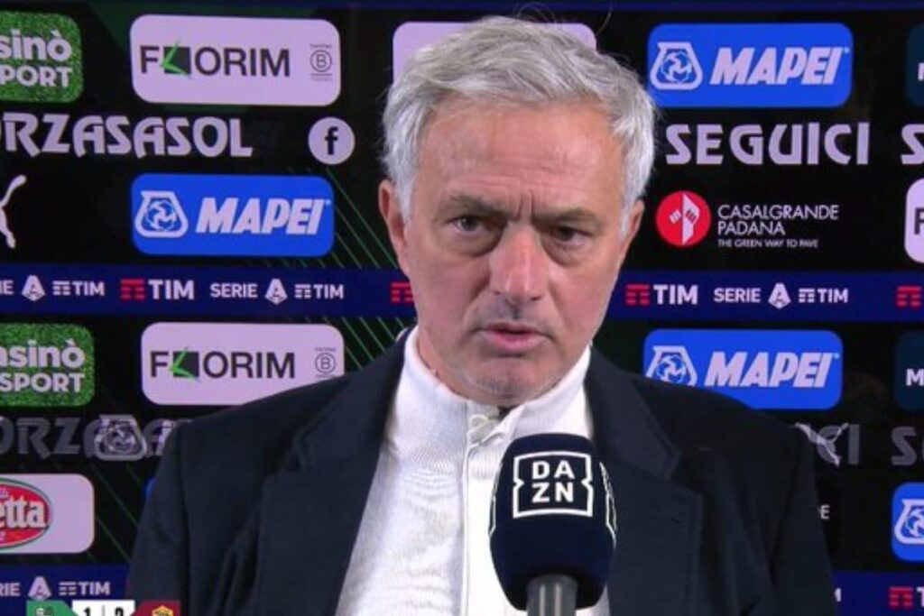 Jose Mourinho Speaks To Italian Media In Portuguese After AS Roma’s Victory Over Sassuolo