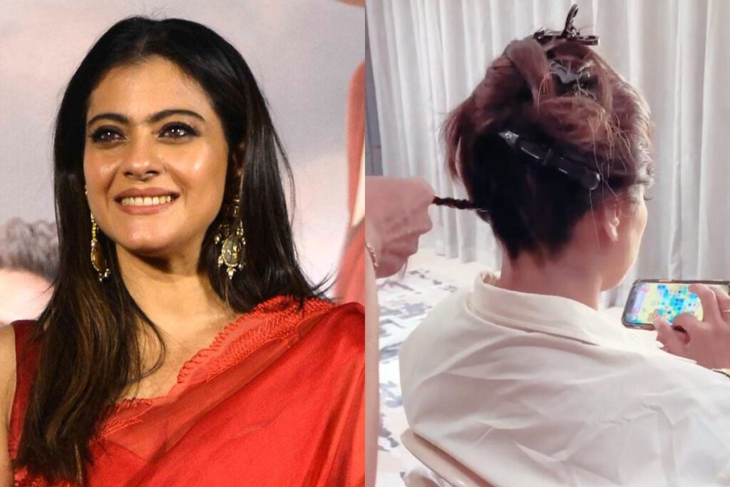 Kajol Plays Candy Crush As She Gets Her Hair Done, Says 'Crushing It Like A Boss'; Video Goes Viral