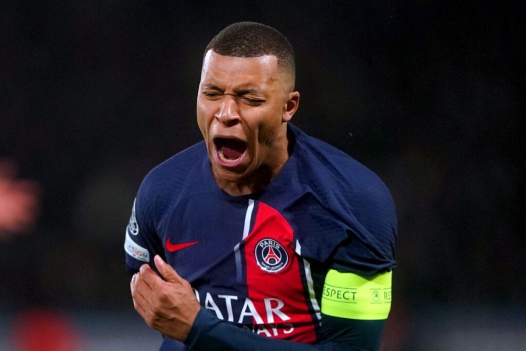 Former French Footballer Lashes Out At Mbappe After PSG Draw Against Borussia Dortmund in Champions League