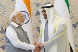 PM Meets UAE President, Discusses Israel-Hamas Conflict